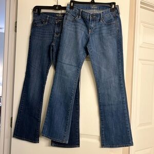 Old Navy women’s jeans size 2 short two pairs